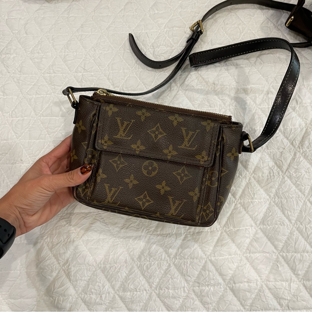 Louis Vuitton Brown Monogram Shoulder Bag